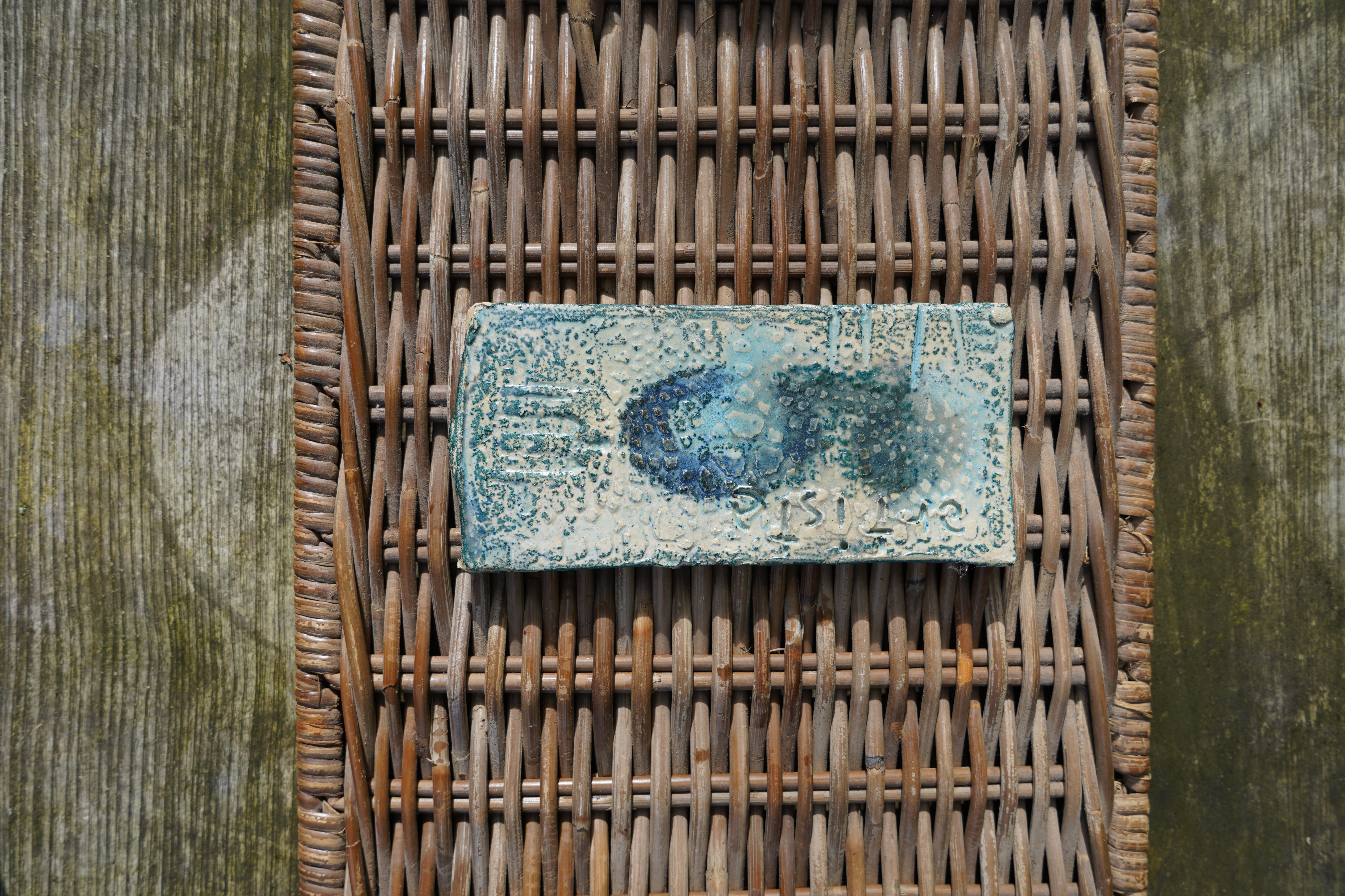 Numéro de maison artistique en céramique 5 — Special edition #1