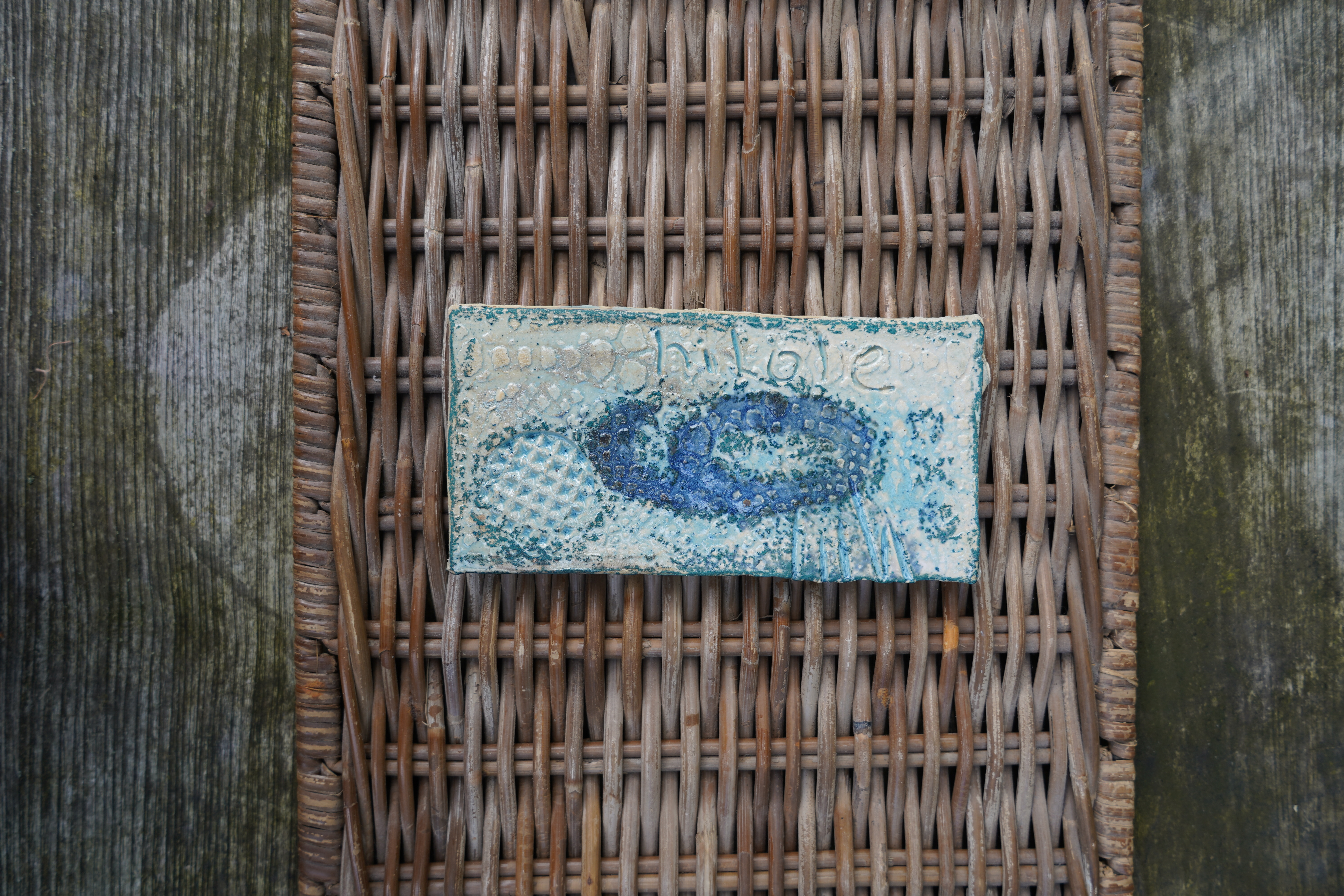 Numéro de maison artistique en céramique 9 — Special edition #1