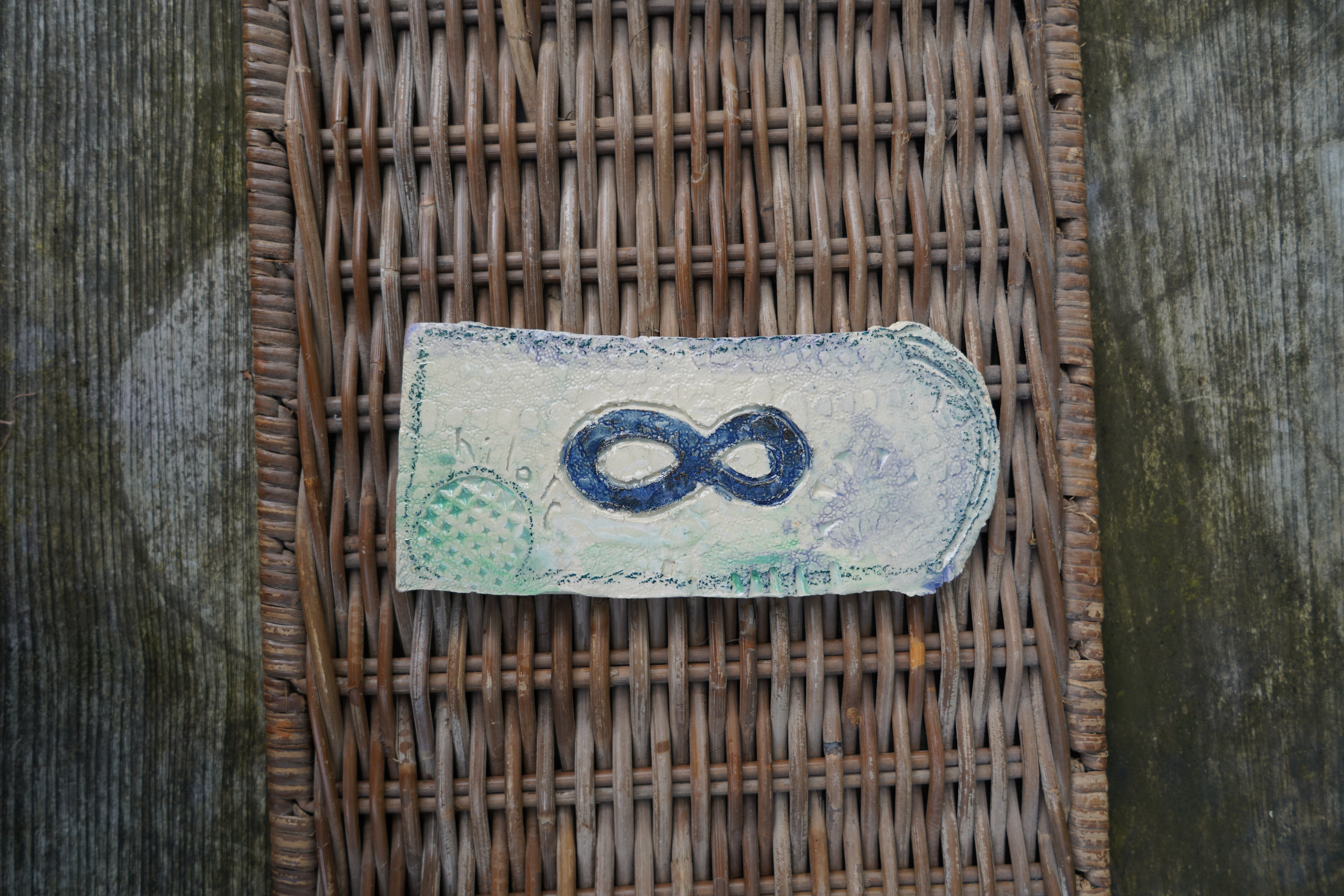 Numéro de maison artistique en céramique 8 — Special edition #2