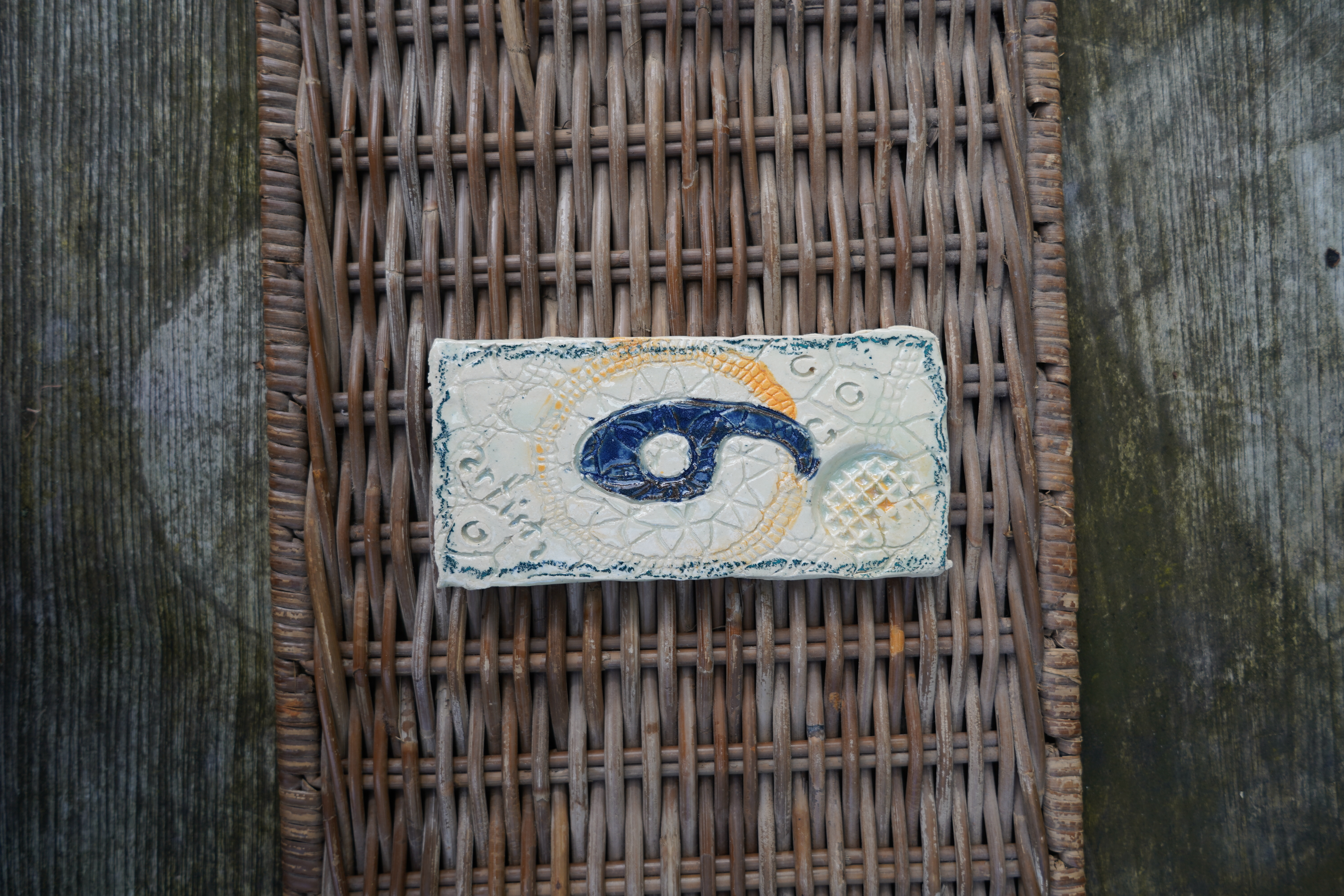 Numéro de maison artistique en céramique 6 — Special edition #2