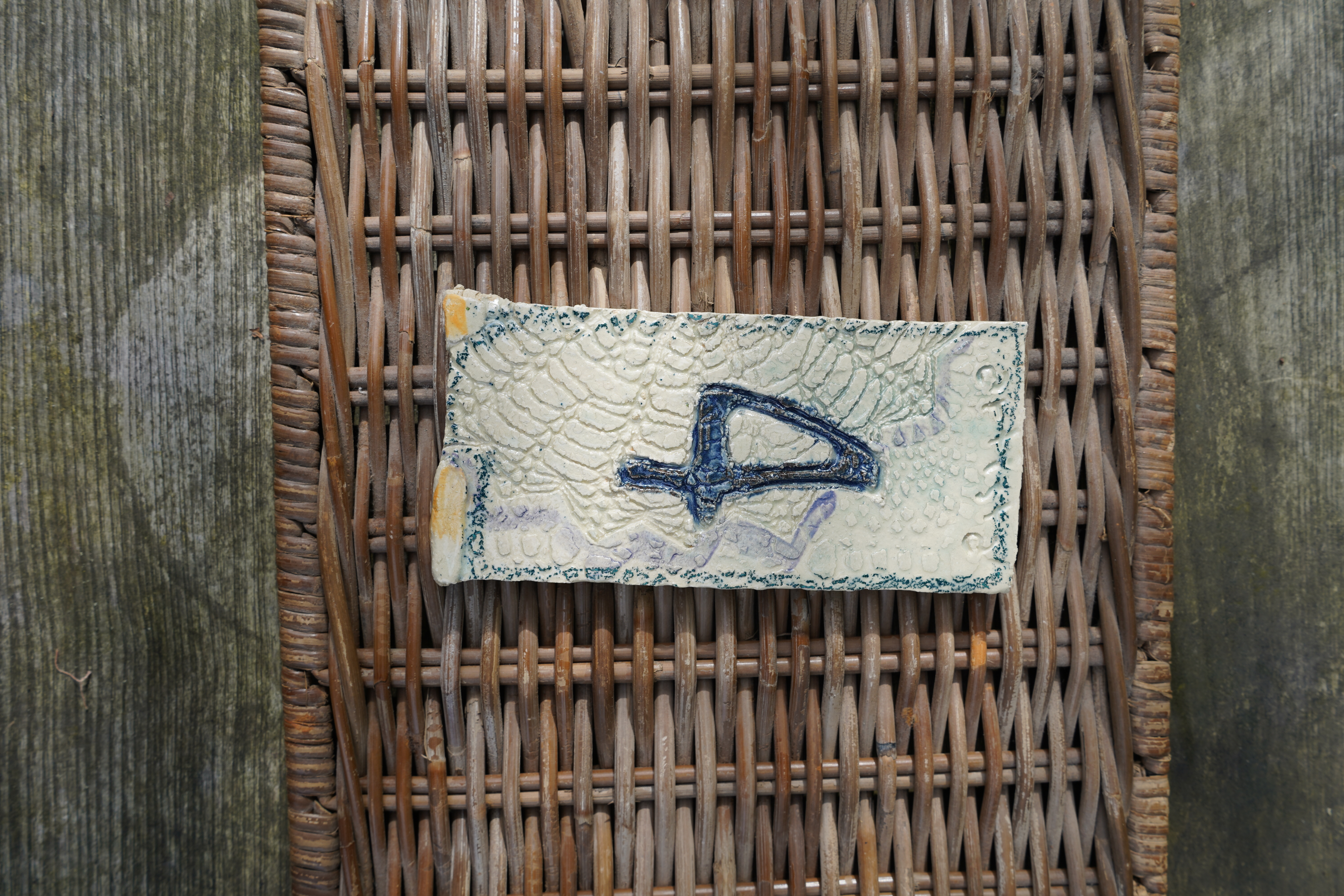 Numéro de maison artistique en céramique 4 — Special edition #6