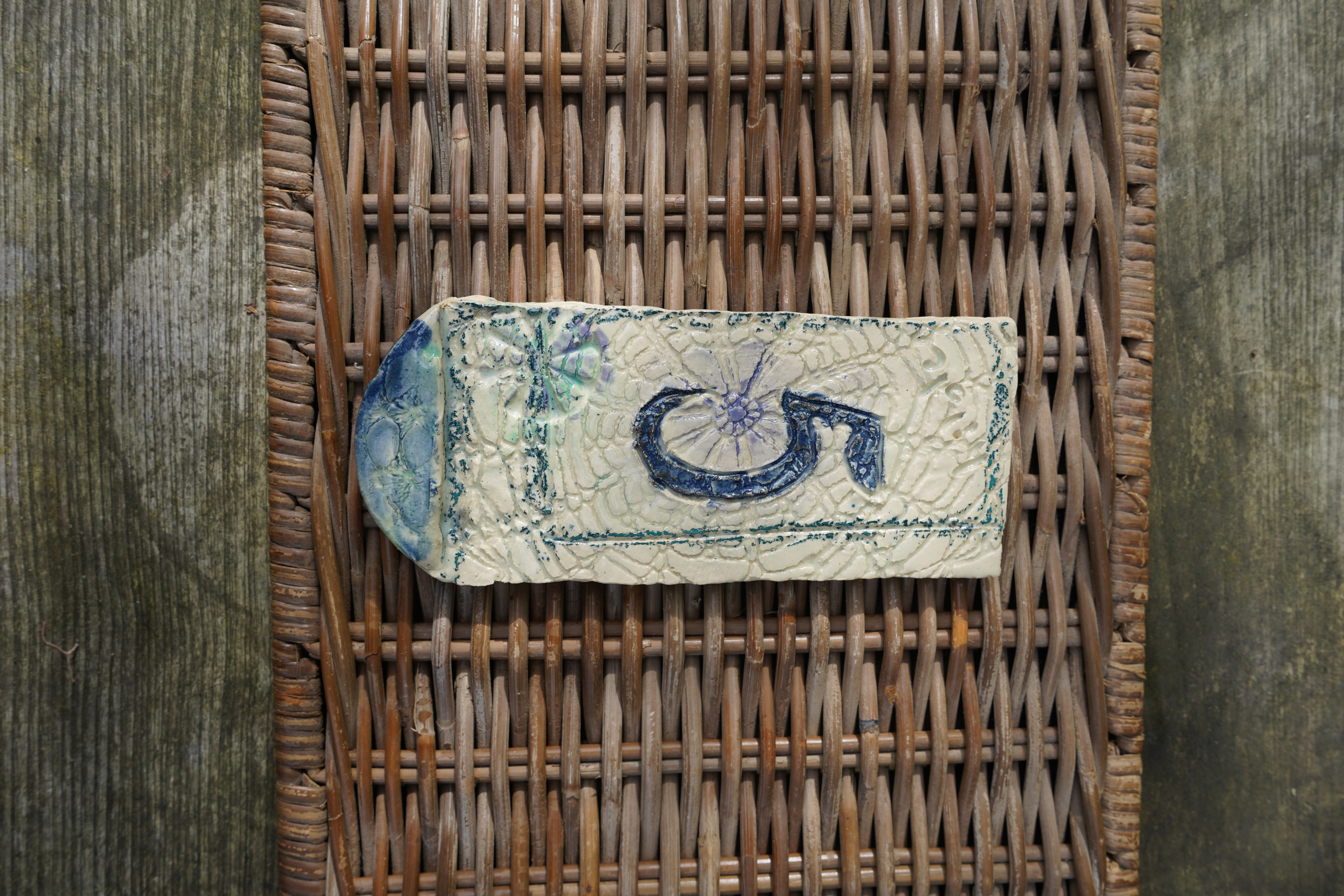Numéro de maison artistique en céramique 5 — Special edition #4