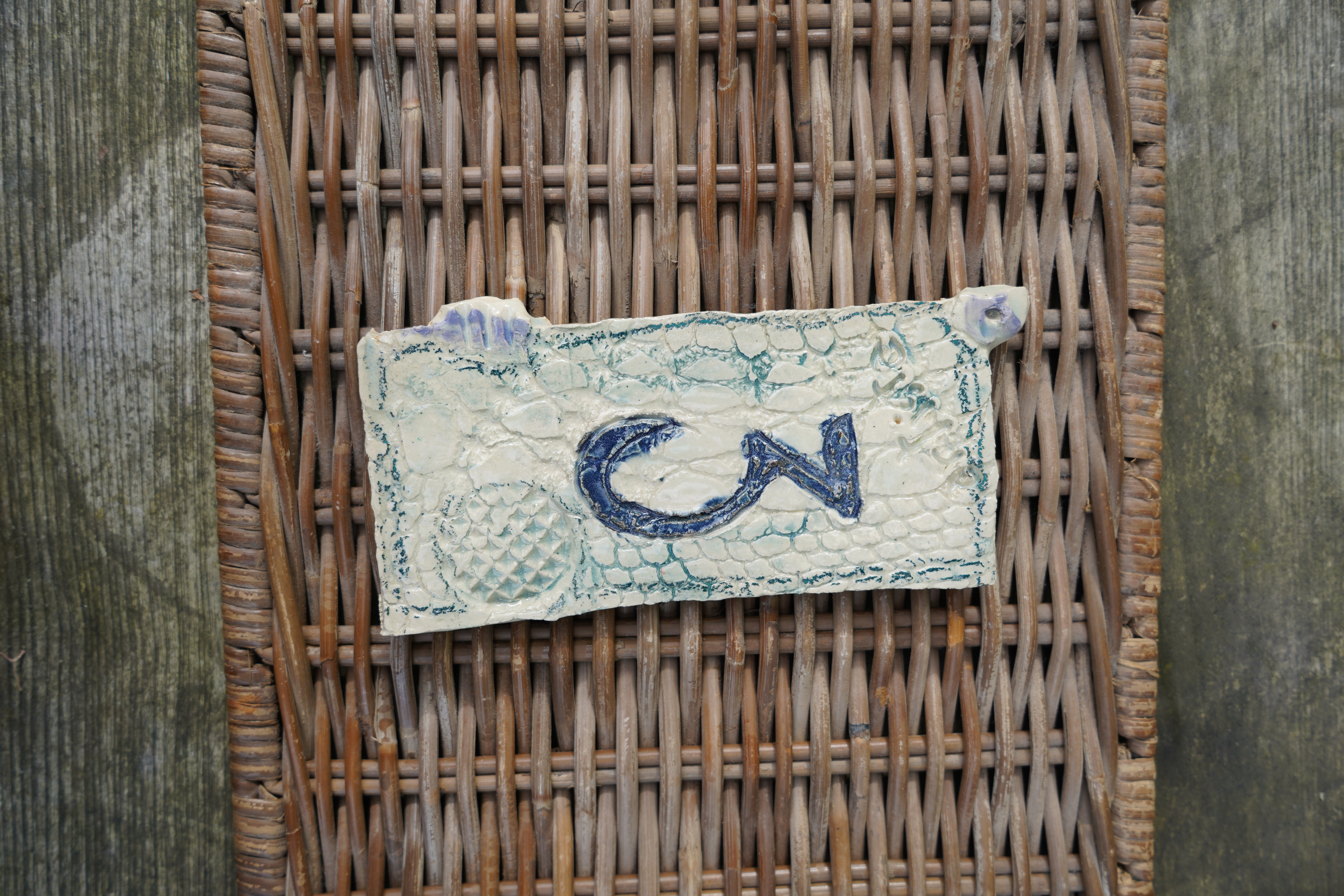 Numéro de maison artistique en céramique 3 — Special edition #3