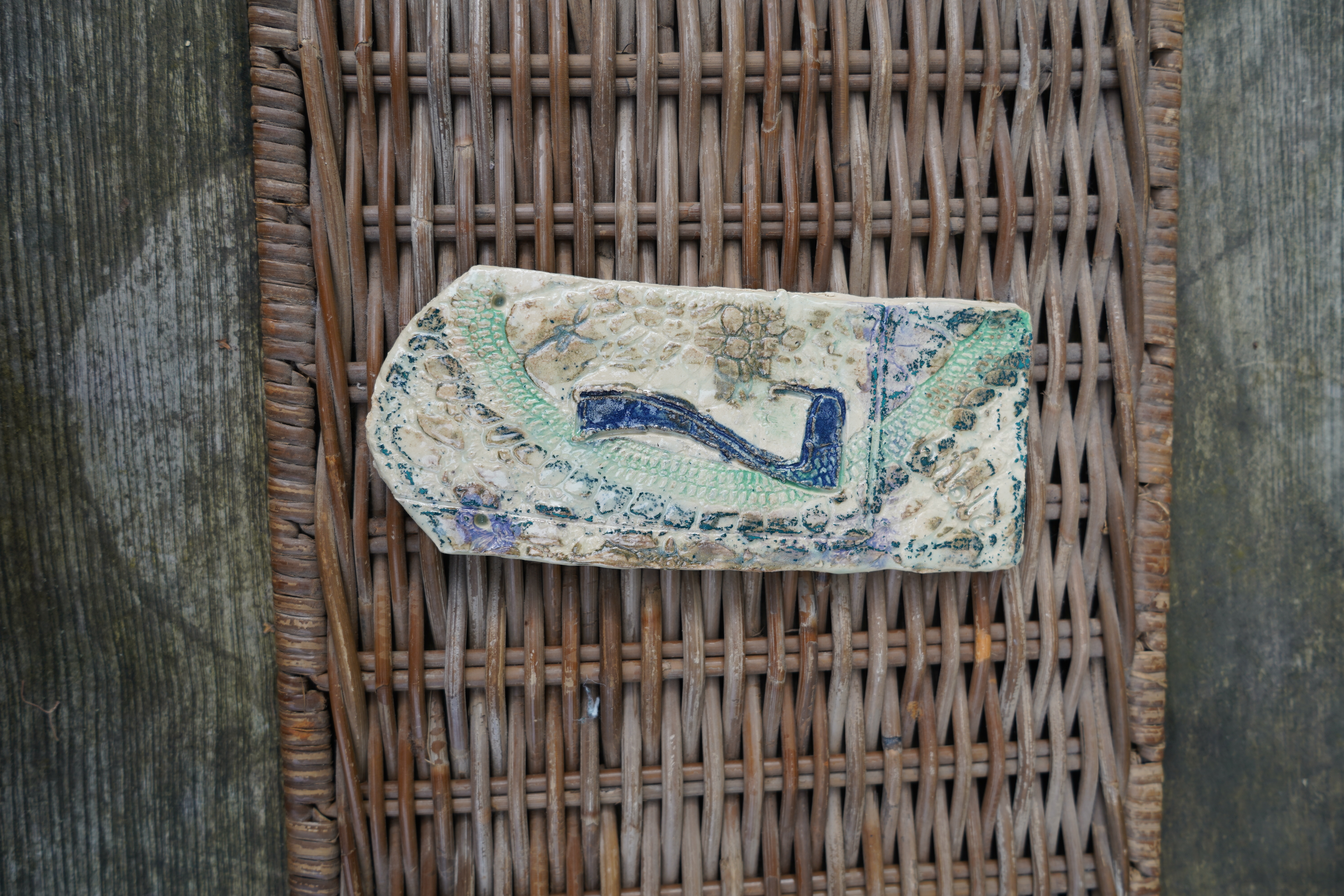 Numéro de maison artistique en céramique 7 — Special edition #8