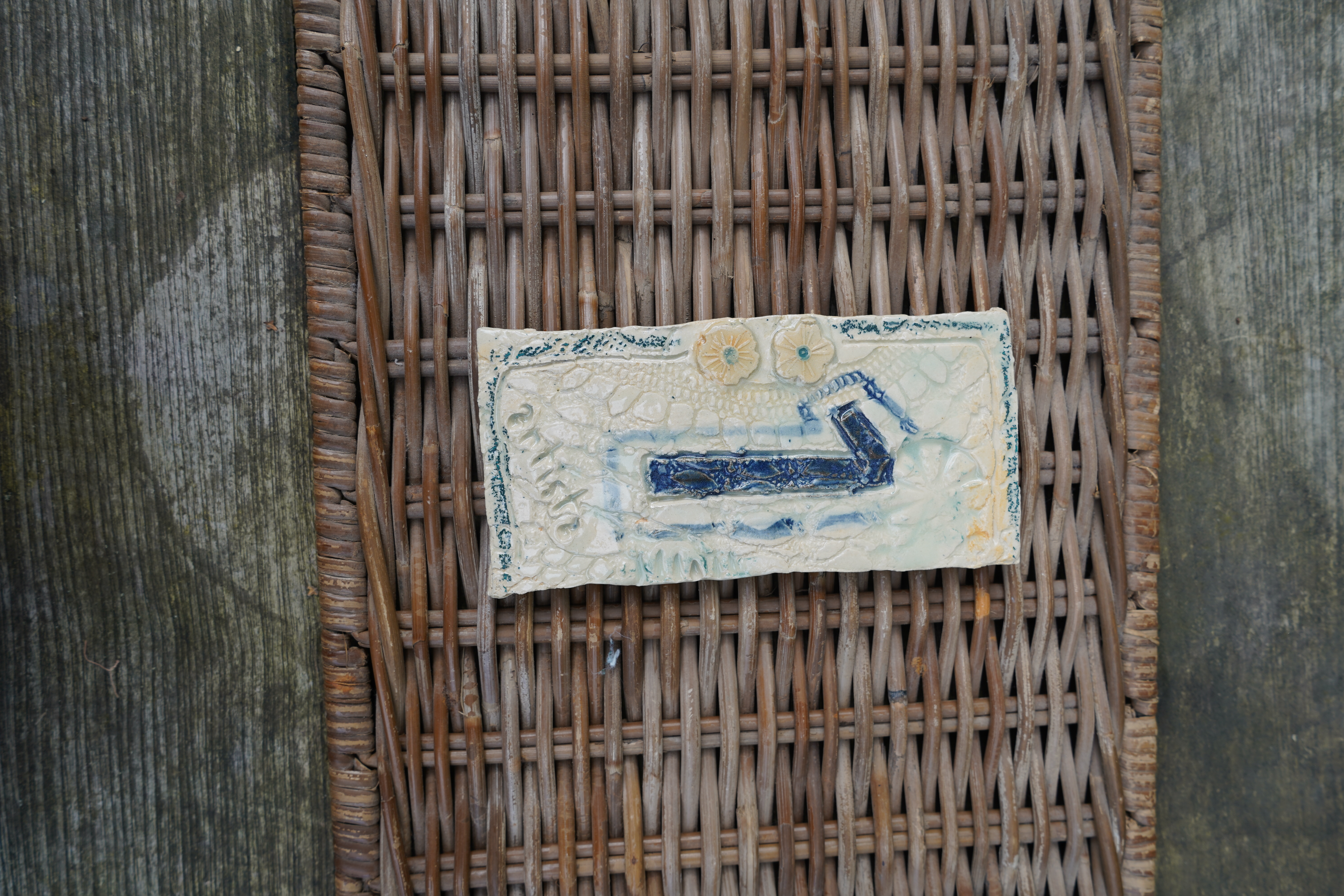 Numéro de maison artistique en céramique 1 — Special edition #7