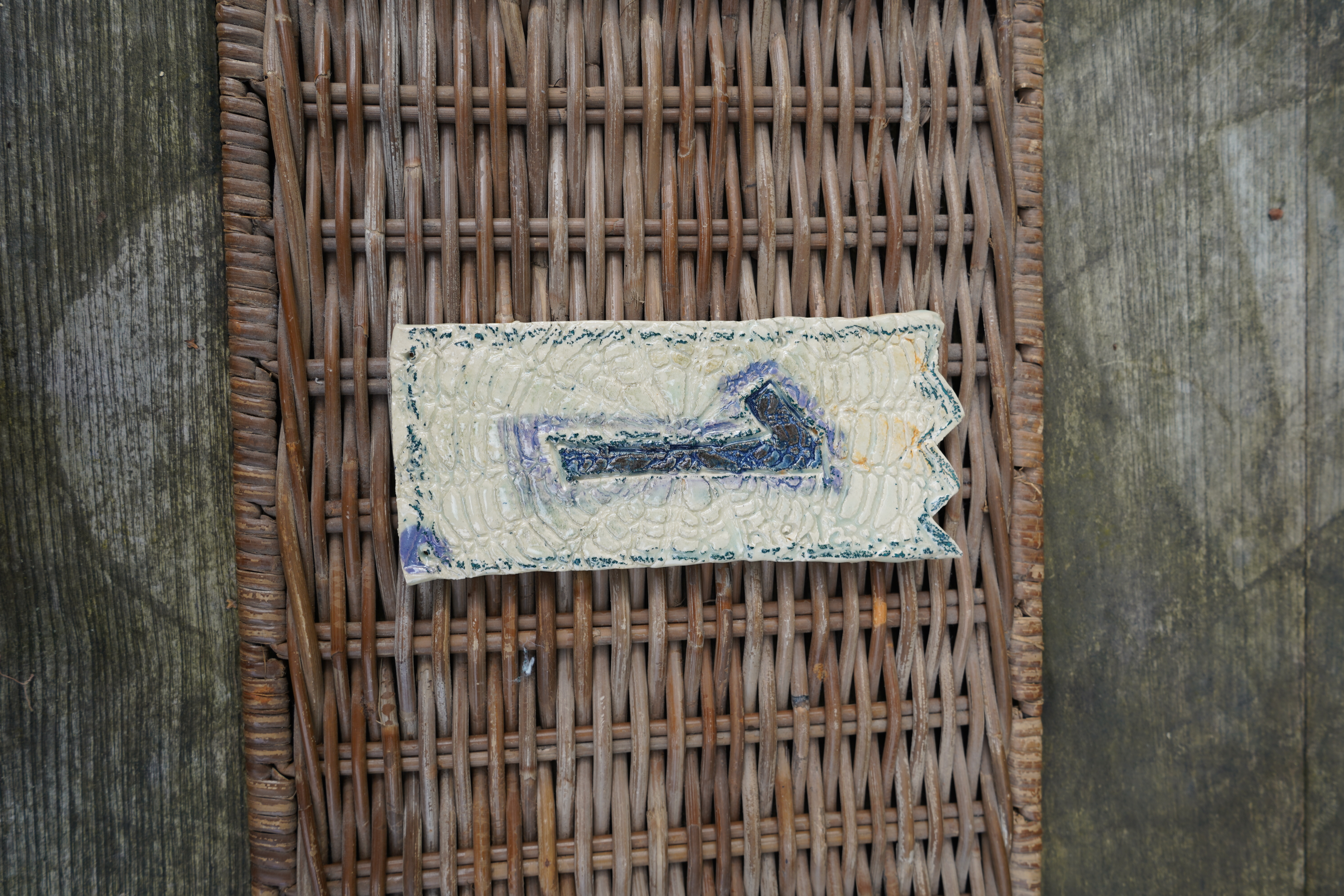Numéro de maison artistique en céramique 1 — Special edition #8